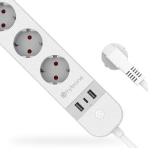 Hybrone USB'li Dörtlü Priz